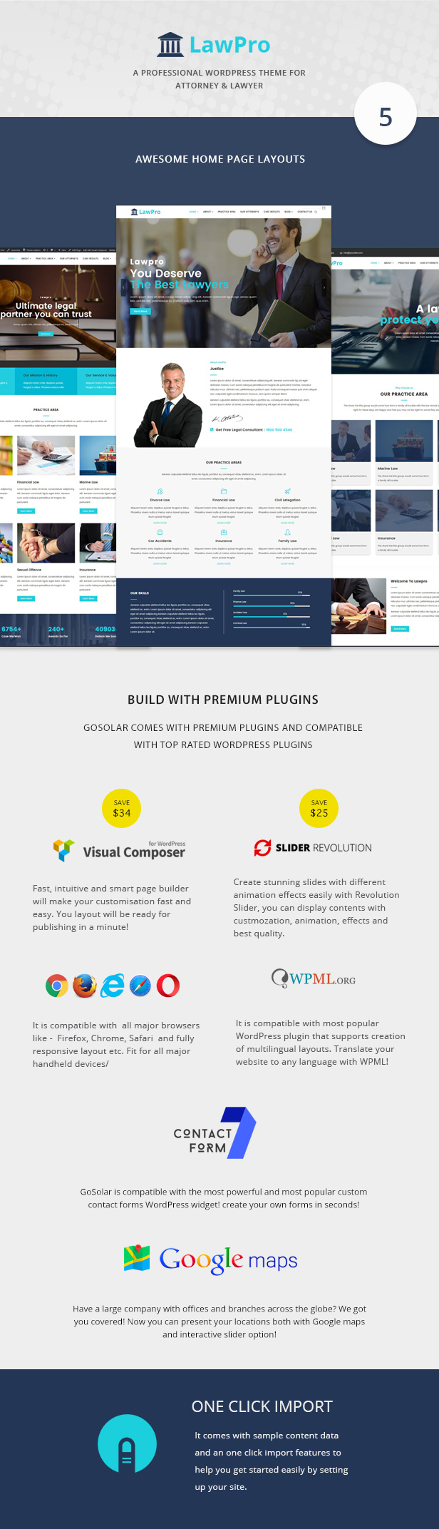 Lawpro - A Professional WordPress Theme for Attorney & Lawyer - 3